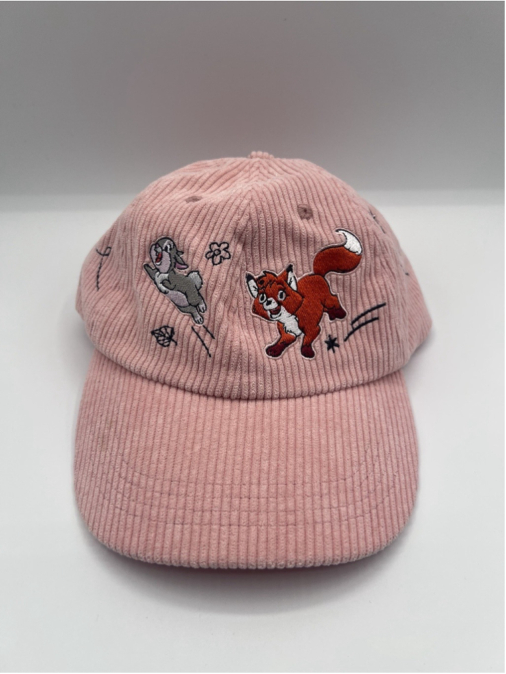 2023 Disney Parks Pink Critters Corduroy Adult Hat Thumper - Picture 2 of 8